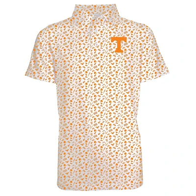 Youth Garb Tennessee Orange Volunteers Tom Allover Print Performance Polo