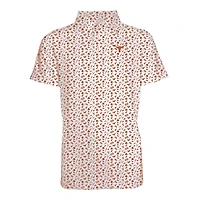 Toddler Garb Texas Orange Longhorns Tom Allover Print Performance Polo