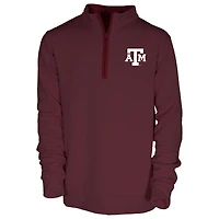 Youth Garb Maroon Texas A&M Aggies Sterling Long Sleeve Quarter-Zip Performance Top