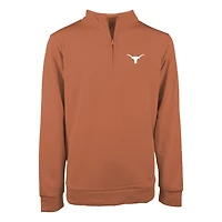 Youth Garb Burnt Orange Texas Longhorns Sterling Long Sleeve Quarter-Zip Performance Top