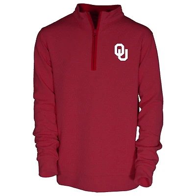 Toddler Garb Crimson Oklahoma Sooners Sterling Quarter-Zip Pullover
