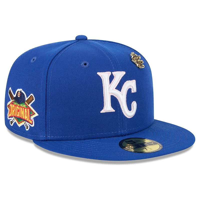 Men's New Era  Royal Kansas City Royals 2025 Big League Chew 59FIFTY Fitted Hat