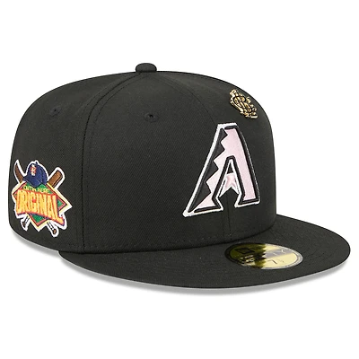 Men's New Era  Black Arizona Diamondbacks 2025 Big League Chew 59FIFTY Fitted Hat