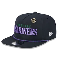 Men's New Era  Navy Seattle Mariners 2025 Big League Chew Golfer Snapback Hat
