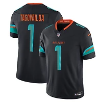 Men's Nike Tua Tagovailoa Pitch Blue Miami Dolphins 2025 Rivalries Collection Limited Jersey