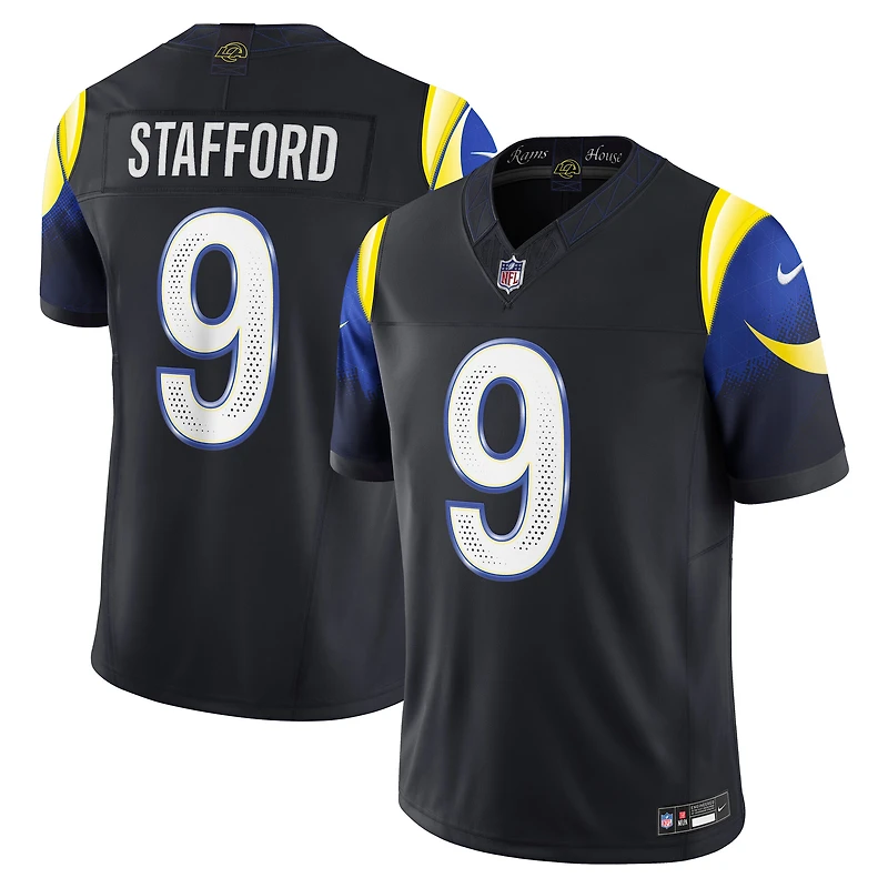 Men's Nike Matthew Stafford Midnight Blue Los Angeles Rams 2025 Rivalries Collection Limited Jersey