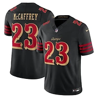 Men's Nike Christian McCaffrey Black San Francisco 49ers 2025 Rivalries Collection Limited Jersey