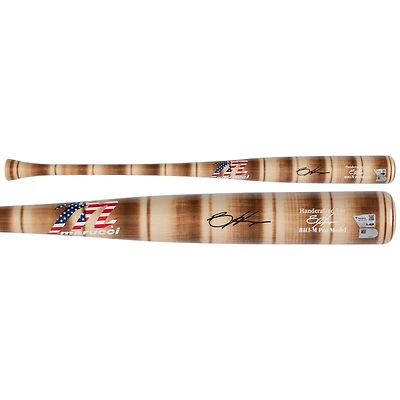 Bryce Harper Philadelphia Phillies Autographed Player-Issued Tan Marucci Bat from the 2024 MLB Season