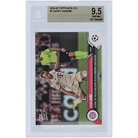 Harry Kane Bayern Munich 2024-25 Topps Now UCL Becomes Top English Goalscorer in UEFA Champions League History #7 BGS Authenticated 9.5 Card