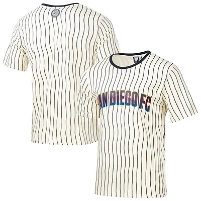 Men's Sport Design Sweden  Cream San Diego FC Game Day Relaxed T-Shirt