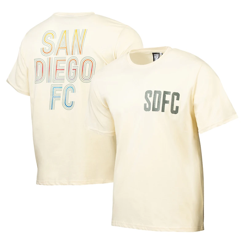 Men's Sport Design Sweden Cream San Diego FC Everyday Relaxed T-Shirt