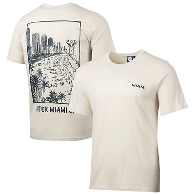 Men's  Sport Design Sweden Tan Inter Miami CF Everyday Relaxed T-Shirt