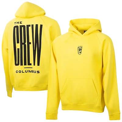 Men's  Gold Columbus Crew Hometown Oversized Pullover Hoodie