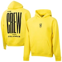 Men's  Gold Columbus Crew Hometown Oversized Pullover Hoodie