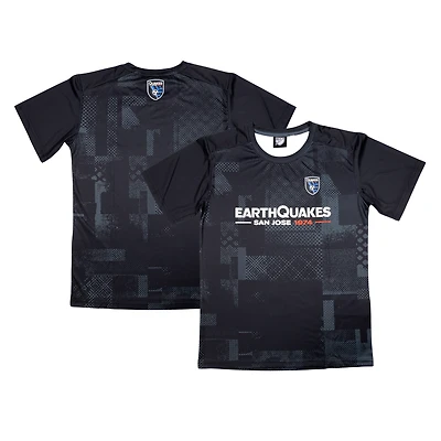 Youth Sport Design Sweden Black San Jose Earthquakes Starting Lineup Home T-Shirt