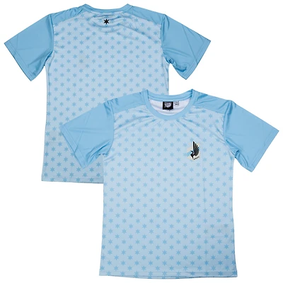 Youth Sport Design Sweden  Light Blue Minnesota United FC Starting Lineup Home T-Shirt