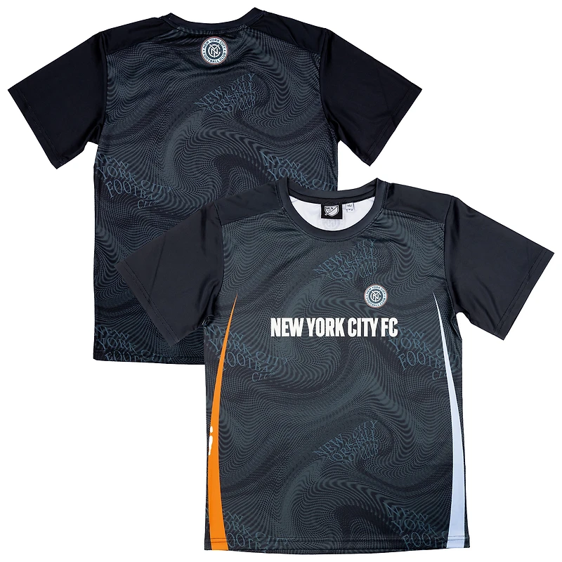 Youth Sport Design Sweden  Navy New York City FC Starting Lineup Home T-Shirt