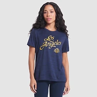 Women's Nike Midnight Blue Los Angeles Rams 2025 Rivalries Collection Sideline Velocity Dri-FIT T-Shirt