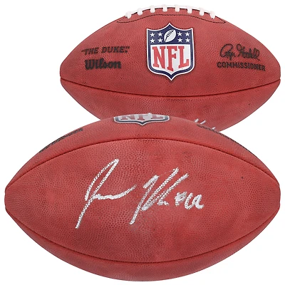 Jason Kelce Philadelphia Eagles Autographed Full Color Duke Football