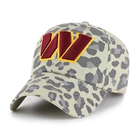 Women's '47  Gray Washington Commanders Bagheera Clean Up Adjustable Hat