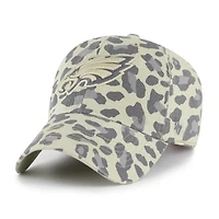 Women's '47  Gray Philadelphia Eagles Bagheera Clean Up Adjustable Hat