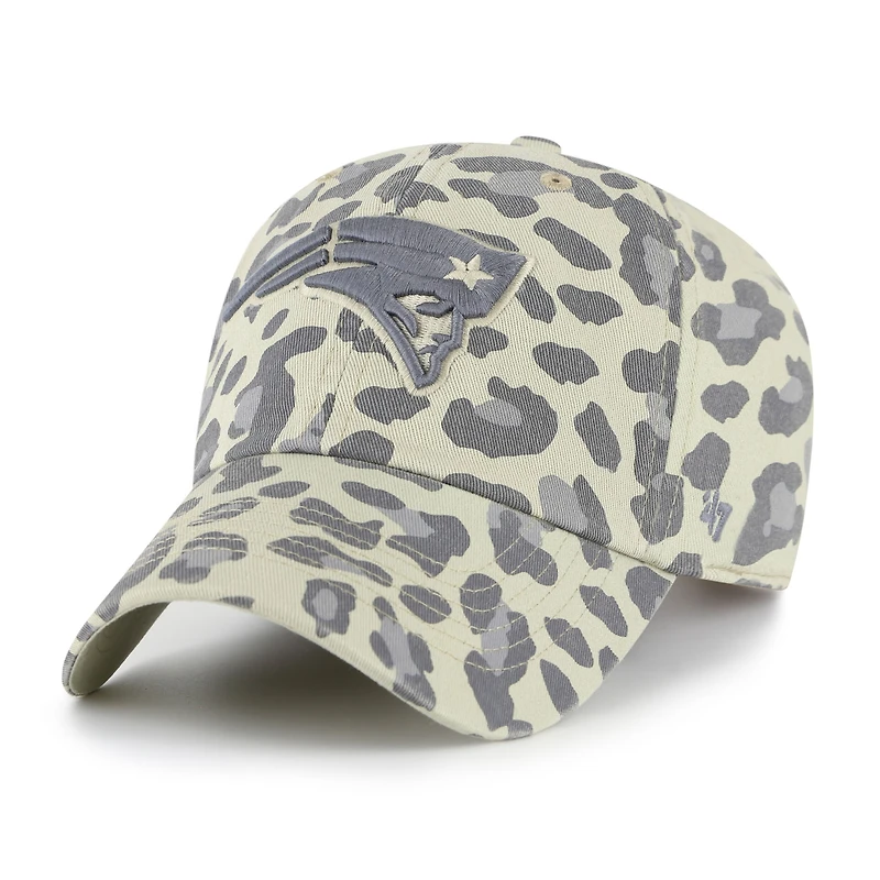 Women's '47  Gray New England Patriots Bagheera Clean Up Adjustable Hat