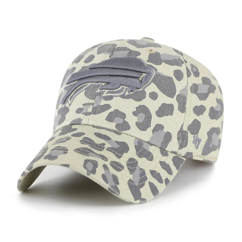 Women's '47  Gray Buffalo Bills Bagheera Clean Up Adjustable Hat