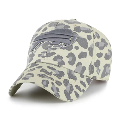Women's '47  Gray Buffalo Bills Bagheera Clean Up Adjustable Hat