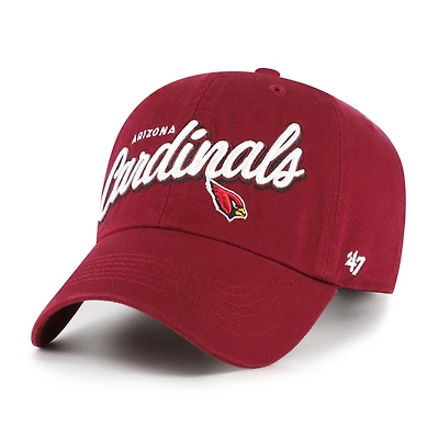 Women's '47  Cardinal Arizona Cardinals Ariana Clean Up Adjustable Hat