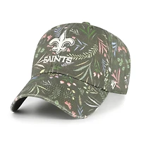 Women's '47  Green New Orleans Saints Verbena Clean Up Adjustable Hat