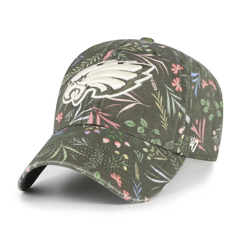 Women's '47  Green Philadelphia Eagles Verbena Clean Up Adjustable Hat