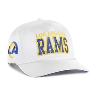 Women's '47  White Los Angeles Rams Outspoken Hitch Adjustable Hat