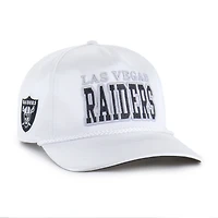 Women's '47  White Las Vegas Raiders Outspoken Hitch Adjustable Hat