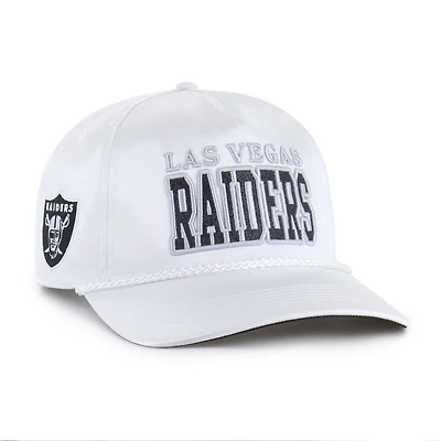 Women's '47  White Las Vegas Raiders Outspoken Hitch Adjustable Hat