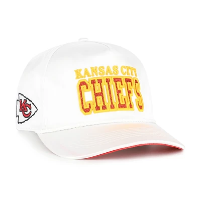 Women's '47  White Kansas City Chiefs Outspoken Hitch Adjustable Hat
