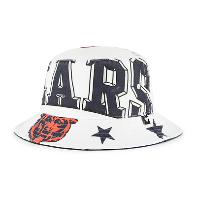 Women's '47  White Chicago Bears Energize Bucket Hat