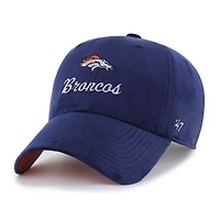 Women's '47  Navy Denver Broncos Spirited Clean Up Adjustable Hat