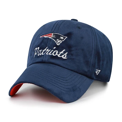 Women's '47  Navy New England Patriots Spirited Clean Up Adjustable Hat