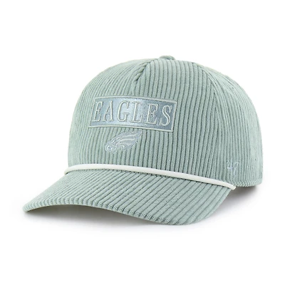Women's '47  Green Philadelphia Eagles Mellow Corduroy Hitch Adjustable Hat
