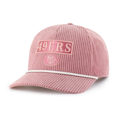 Women's '47  Scarlet San Francisco 49ers Mellow Corduroy Hitch Adjustable Hat