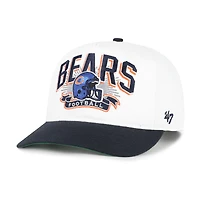 Youth '47 White/Navy Chicago Bears Prime Play Hitch Adjustable Hat