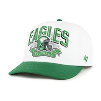 Youth '47 White/Kelly Green Philadelphia Eagles Prime Play Hitch Adjustable Hat