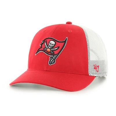 Men's '47  Red Tampa Bay Buccaneers Unstructured Trucker Adjustable Hat