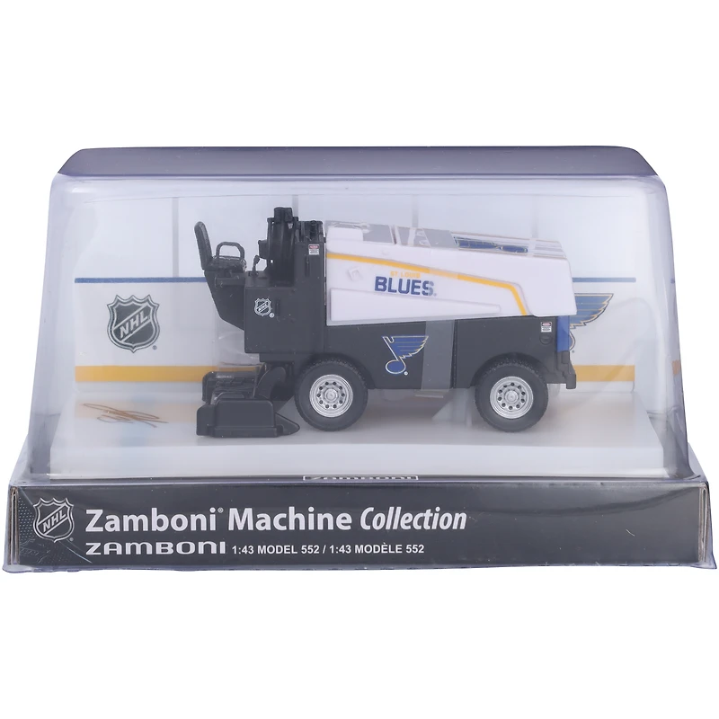 Jordan Kyrou St. Louis Blues Autographed 1:43 Scale Die-Cast Zamboni