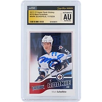 Mark Scheifele Winnipeg Jets Autographed 2011-12 Upper Deck Victory #310 CGC Fanatics Witnessed Authenticated Auto 10 Rookie Card