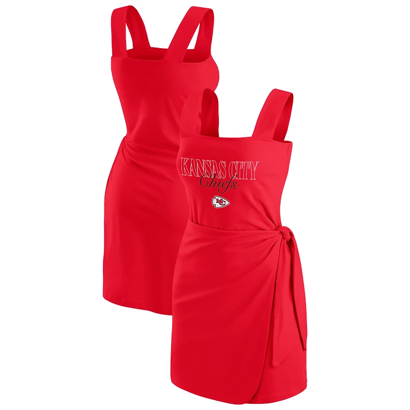 Women's WEAR by Erin Andrews  Red Kansas City Chiefs Wrap Dress