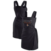 Women's WEAR by Erin Andrews  Black Cincinnati Bengals Wrap Dress