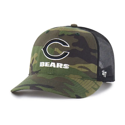 Men's '47  Camo Chicago Bears Trucker Adjustable Hat