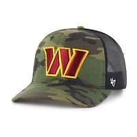Men's '47  Camo Washington Commanders Trucker Adjustable Hat