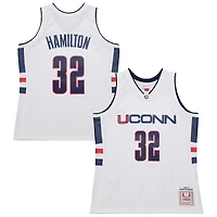 Men's Richard Hamilton White UConn Huskies 1998/99 Jersey